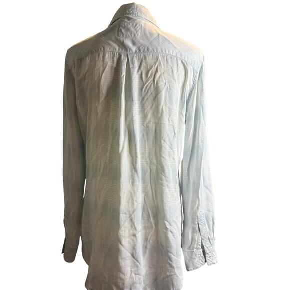 Rails Carter Shirt, Light Vintage Blue, 100% Tencel, Women's Size Medium - Picture 3 of 11